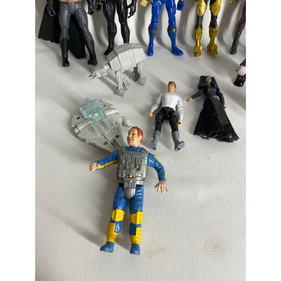 Mixed Action Figure Lot of 15- DC Comics, Marvel, Imaginext, Star Wars + - Picture 6 of 13